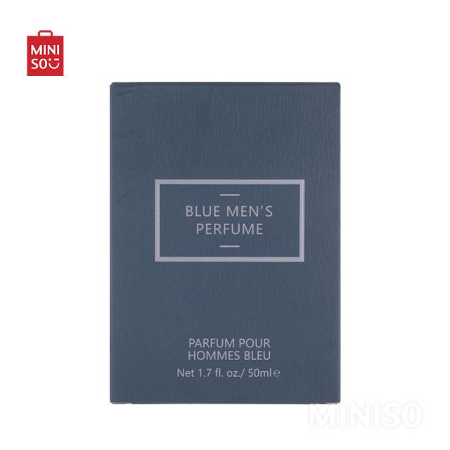 blue men's perfume miniso