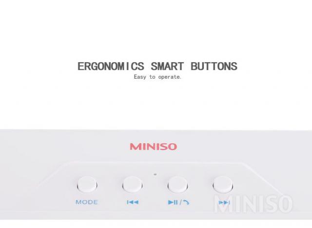 miniso double horn stereo wireless speaker