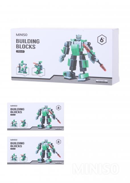 miniso robots building blocks