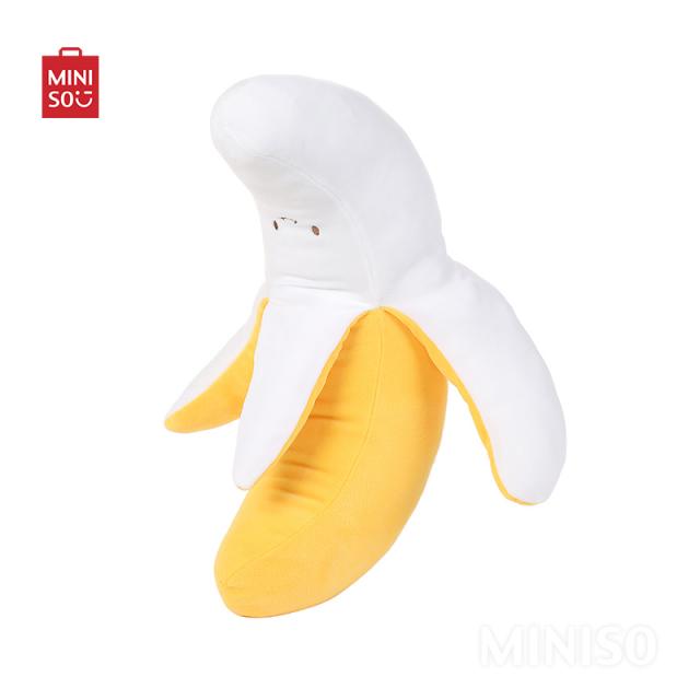miniso banana stuffed toy