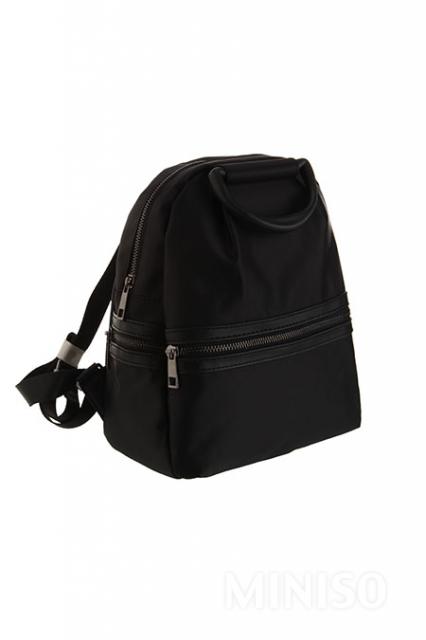 miniso black backpack