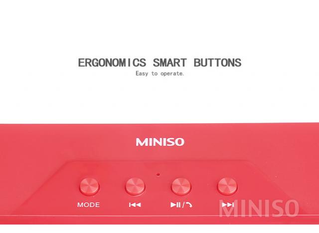 miniso double horn stereo wireless speaker