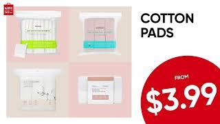 Gentle Cotton Pads From Just $3.99 #minisoaustralia #cottonpads