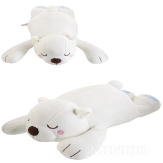 Polar Bear Plush Doll White MINISO Australia