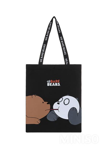 We Bare Bears - Lazy Time Shopping Bag - MINISO Australia