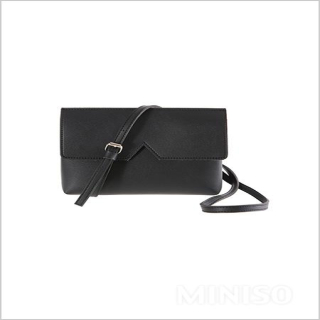 MINISO Marvel Shoulder Bag Tote Large Capacity Messenger Bag,Dark Grey