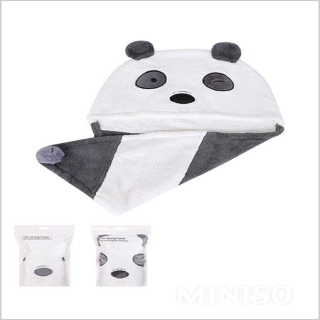 Hair drying towel miniso sale