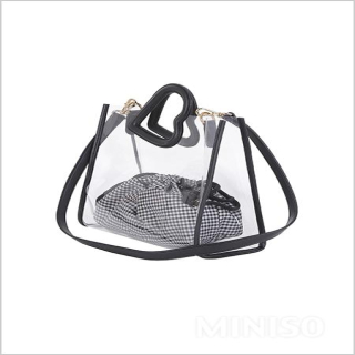 Miniso discount transparent bags