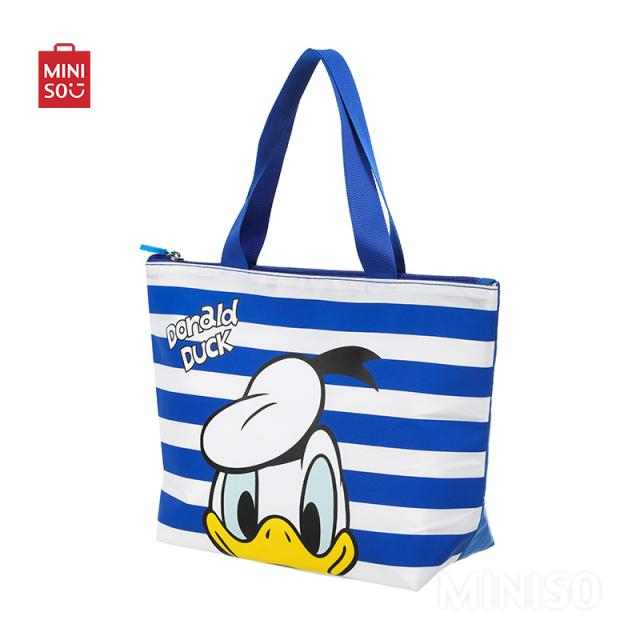 Disney Bag, Cross Body, Round, Donald Duck Donut Dessert with Stripes,  Blues, Vegan Leather: Handbags: Amazon.com