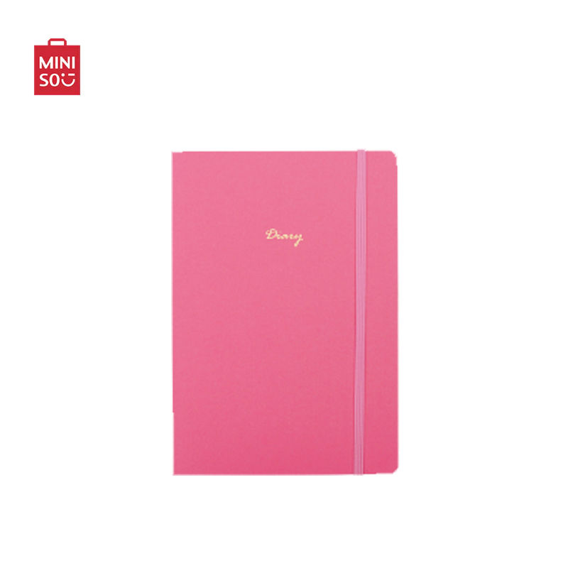 Pink Hardbound Cushioned Mini Journal Notebook, Hobbies & Toys