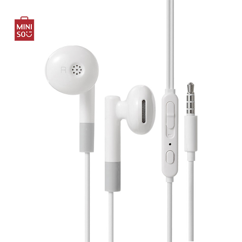 Miniso earphones with online case