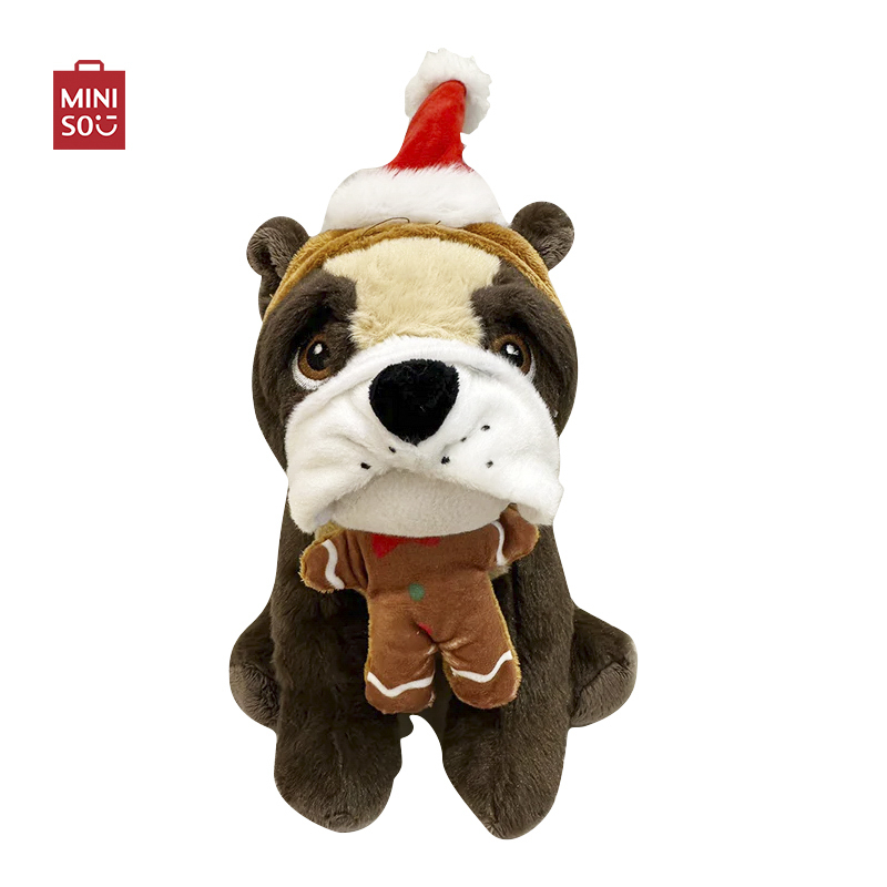 Christmas dog stuffed animal best sale